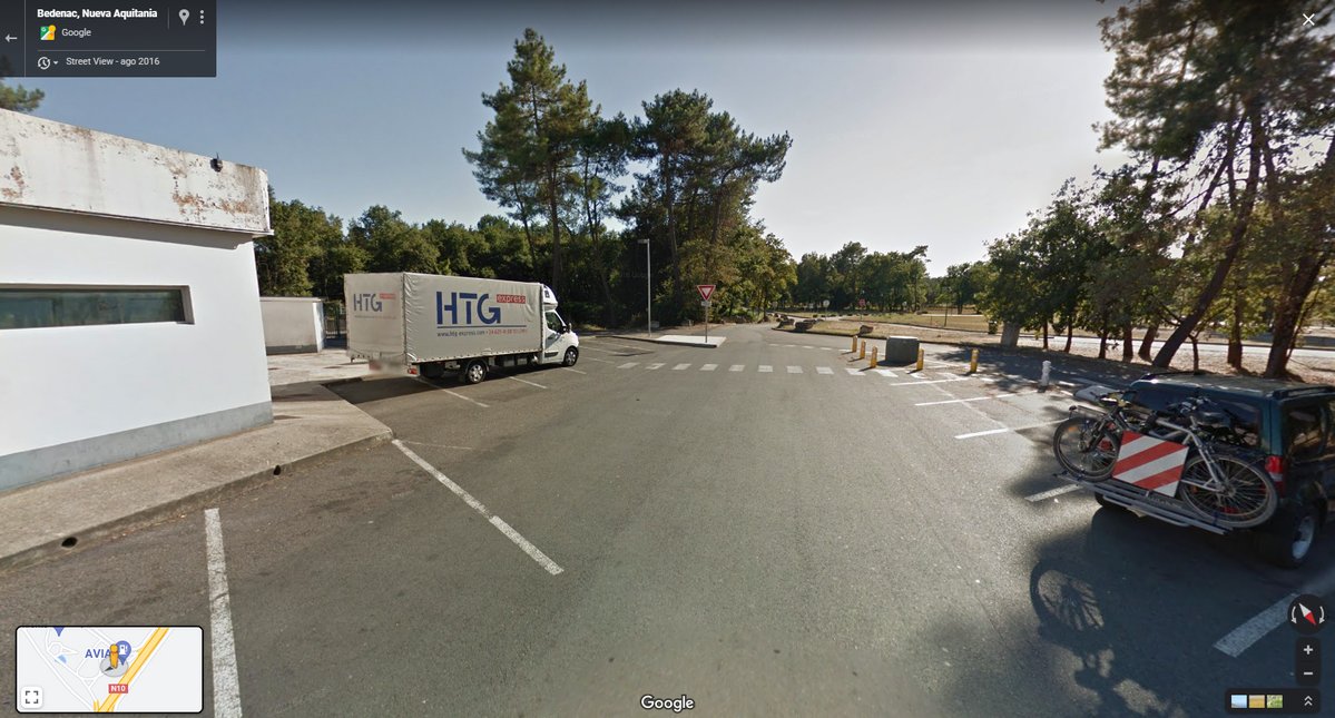 🔎Somewhere in France... 

😅 #GoogleMaps and the all-seeing eyes!