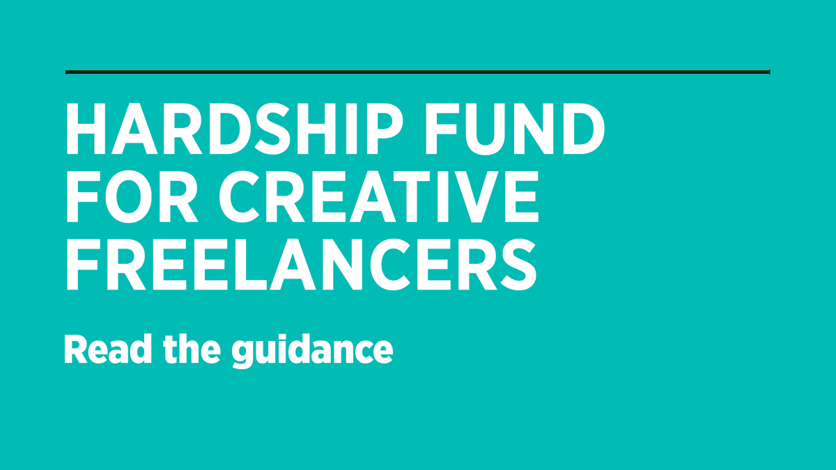 CreativeScots's tweet photo. Guidance for the Hardship Fund for Creative Freelancers has now been published 💡

This fund is for freelancers in the arts, screen and creative sectors who are experiencing financial hardship due to loss of income as a result of the COVID-19 pandemic.

https://t.co/xuSFrfPGke https://t.co/HlVtlb1a7F