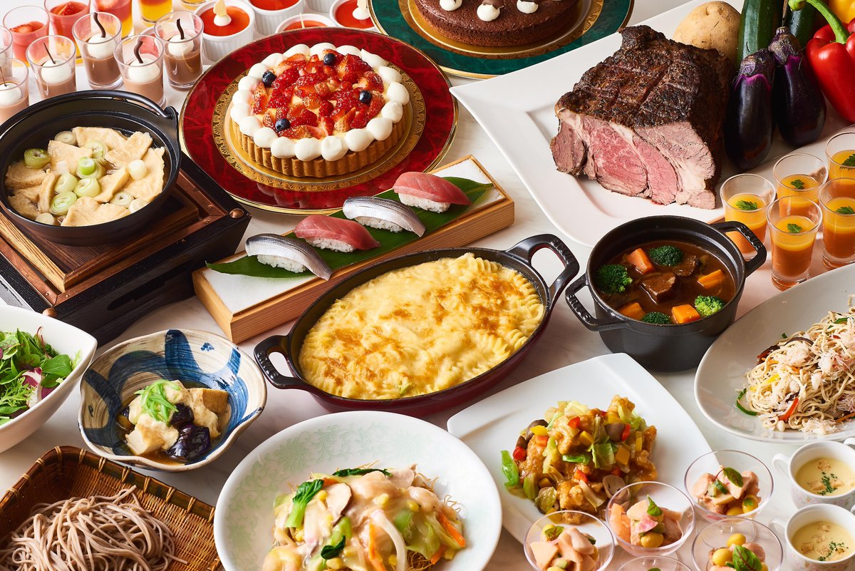 オールデイダイニング クロスダイン シェフズスペシャル ランチビュッフェのご案内 旬の食材をたっぷりお楽しみいただけるビュッフェを開催 全50種類 期間 2月28日 月 まで 詳しくはホテルメトロポリタン公式ホームページをご覧ください 豊島区 豊島区民