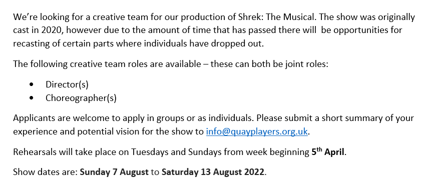 Quay Players (@quayplayers) on Twitter photo 