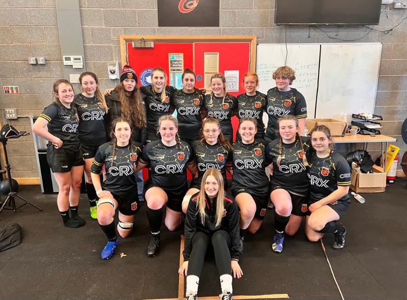 Incredible to see 16 Coleg Gwent Girls #Rugby Academy players representing @dragonsrugby against Scarlets, Ospreys &amp; Cardiff Rugby in a recent tournament 🏉 

A great example of the success of the 1st female rugby academy in Wales ✨

coleggwent.ac.uk/makeit #MondayMotivation
