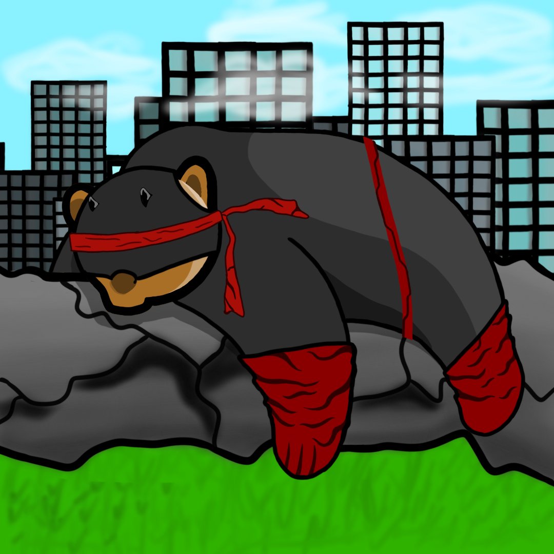 LazyStudi0's tweet photo. Lazy Bears Daredevil(Beardevil) tribute by @LazyStudi0 

Which chain would you want Lazy Bears to roam around? #NFT #NFTCommunity #nftart #NFTartist #NFTs https://t.co/YFQPYItp9O