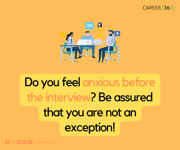 Do you feel anxious before or during the interview? Be assured that you are not an exception. According to a survey 92% of the candidates experience anxiety related to the interview.
Here are some tips to overcome &amp; ease your interview related anxiety.

#careerz360 #career