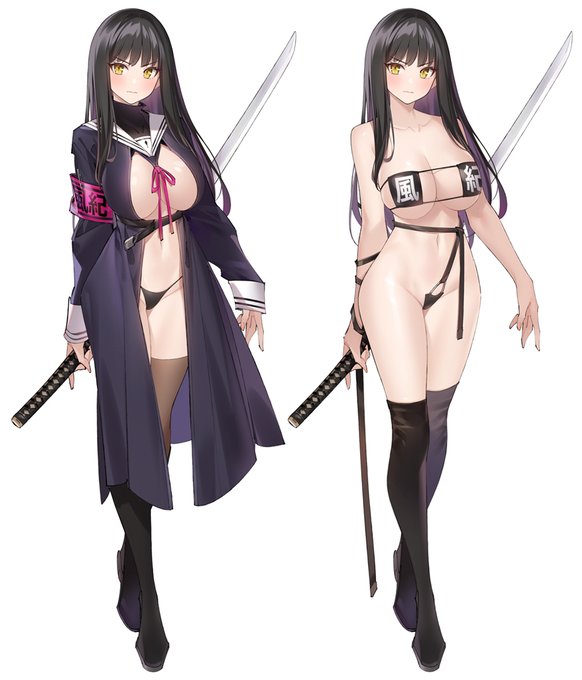 「恥・即・斬 風紀委員長」イラストがフィギュア化されました!現在予約受付中です。よろしくお願いいたします!

◆予約ページ(期間2022年4月5日(火) 23:59締切り)
・https://t.co/3CNqJbWt1x
・https://t.co/uUBxJh1SpN 