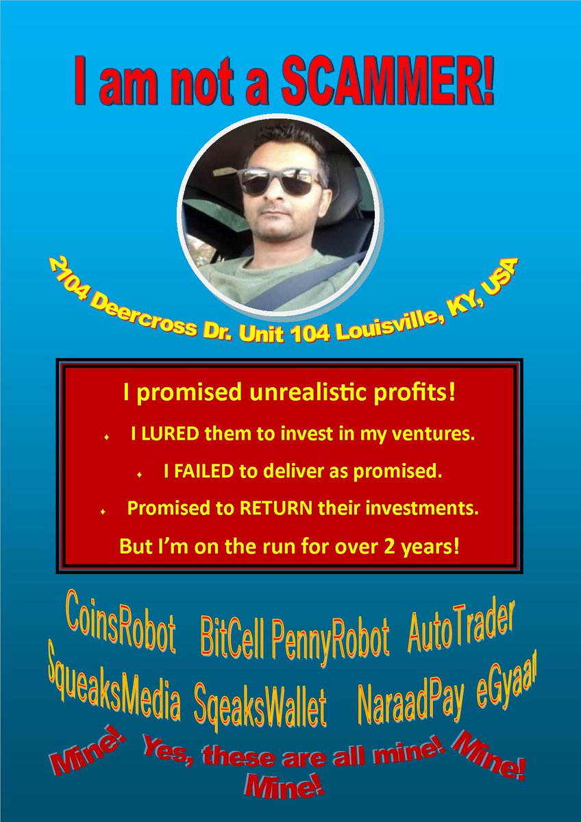 PbCreativStudio's tweet photo. #ScammerNeelPatel https://t.co/fhlmtel4nb