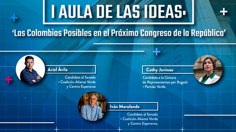 ShameelThahir's tweet photo. Este miércoles a las 6 pm nos encontremos en el @Poligran para debatir sobre Colombia y el próximo Congreso de la República. #CreateCamps
cc @kroarbelaez @IvanCepedaCast https://t.co/osiISamzUw