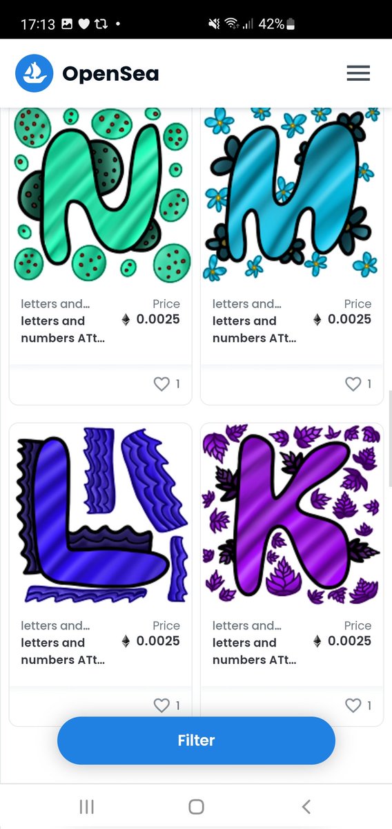 collection sample #NFT #OpenSeaNFT