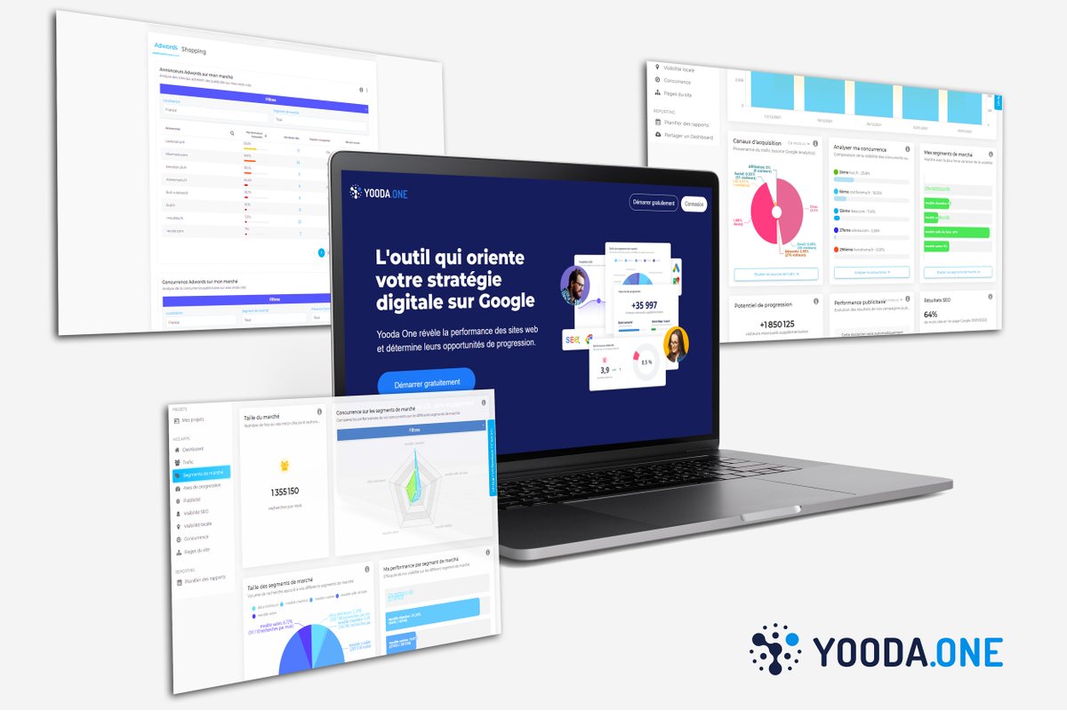 🚨[𝗔𝗡𝗡𝗢𝗡𝗖𝗘] C'est avec fierté que nous vous annonçons le lancement de #YoodaOne, un outil de pilotage pour votre stratégie digitale qui vous aidera à prendre les meilleures décisions marketing !🥳

Testez-le dès maintenant 👉 yooda.one

#WebMarketing #Growth