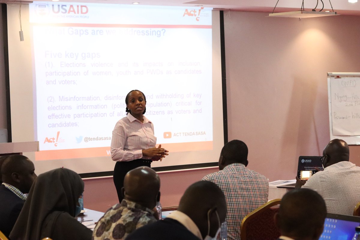 tendasasa's tweet photo. As part of the @USAIDKenya funded Kenya Electoral Conflicts Mitigation&amp;Civic Education Support program, we arehonored to facilitate a Program Design Clinic for selected organizations implementing the program on the virtue of their previous performance. https://t.co/qx7UaOJ6ri