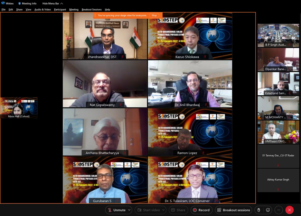 SCOSTEP's STP-15 tweet media