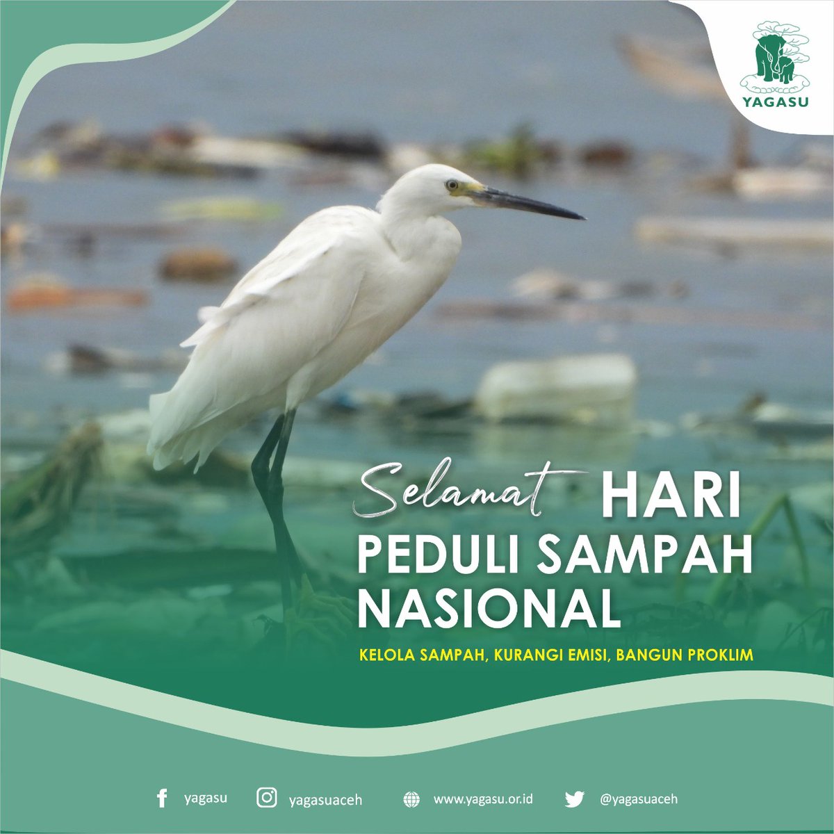yagasuaceh's tweet photo. Selamat Hari Peduli Sampah Nasional 2022! Hari ini, tanggal 21 Februari setiap tahunnya diperingati sebagai Hari Peduli Sampah Nasional (HPSN). 
Momen peringatan Hari Peduli Sampah Nasional ini sebaiknya kita pergunakan untuk meningkatkan(cont) https://t.co/Ou2uao5Pm6