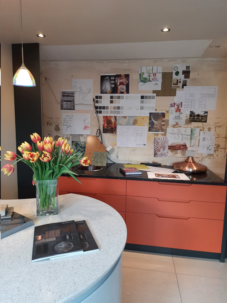 KitchenMakersUK's tweet photo. Just a little Monday Morning inspiration for you; A bespoke ideas brainstorming board. We don't like to limit ourselves when it comes to textures, colours, finished or sizes.  We are always interested to hear your crazy ideas..... got any this morning? https://t.co/MV79oXKSBZ