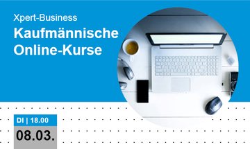vhserlangen's tweet photo. Die kaufmännischen Xpert Business Online-Kurse beginnen am 8.3.2022, 18.00 Uhr. 2 x wöchentlich. Themen wie Finanzbuchhaltung, Kostenrechnung, Controlling etc. lernen https://t.co/9QFdkSGBOR https://t.co/lZdV3a0IDi