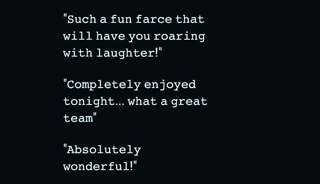 AlexPlayersSE7's tweet photo. Here are a couple of lovely messages we received from audience members... 🥰 #RulesForLiving #feelingthelove https://t.co/RiKKhXTTp6