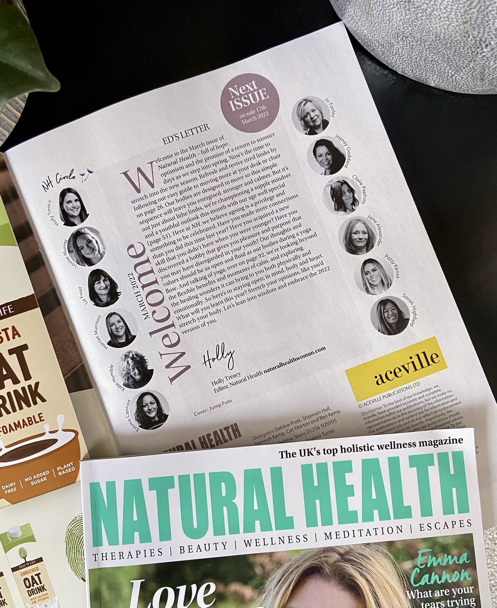 SarahHighfield's tweet photo. My first column in Natural Health Magazine (@Natural_Mag) is out now!
โ๏ธ Iโm so excited to be part of the editorial team at #NaturalHealthMagazine, & canโt wait to share more of my columns.
#Yogagise #YogagiseLifestyle #NaturalHealthMagazineUK #HealthJournalist #Journo #Writer https://t.co/gStnvh0Nxv