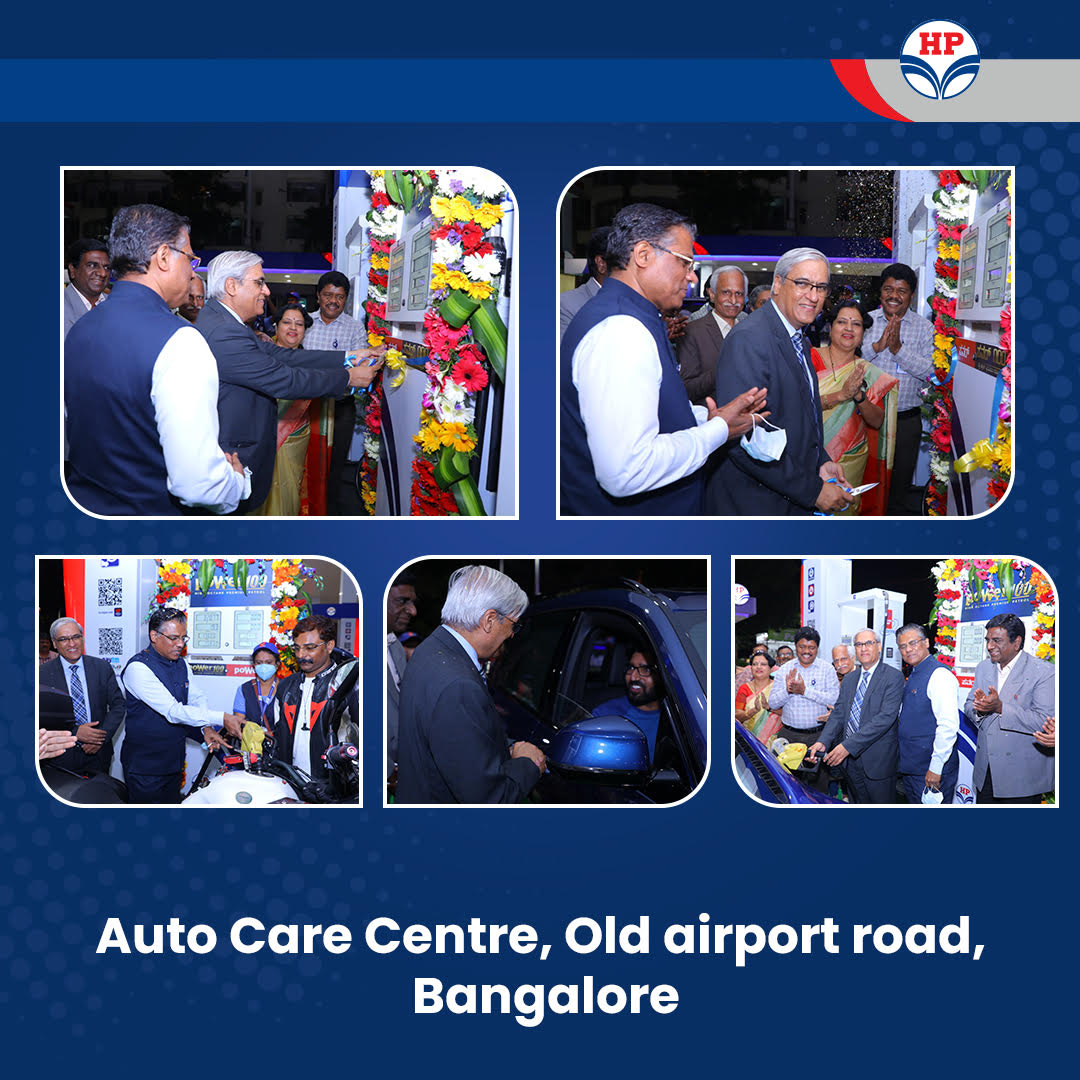 Pleased to inform that poWer100 , our ultra premium high octane petrol has been launched at Auto Care Centre, Old airport road, Bangalore  by our Chairman and Managing Director Shri Mukesh Kumar Surana in the presence of Director Refineries Shri Shenoy. Come visit us soon!