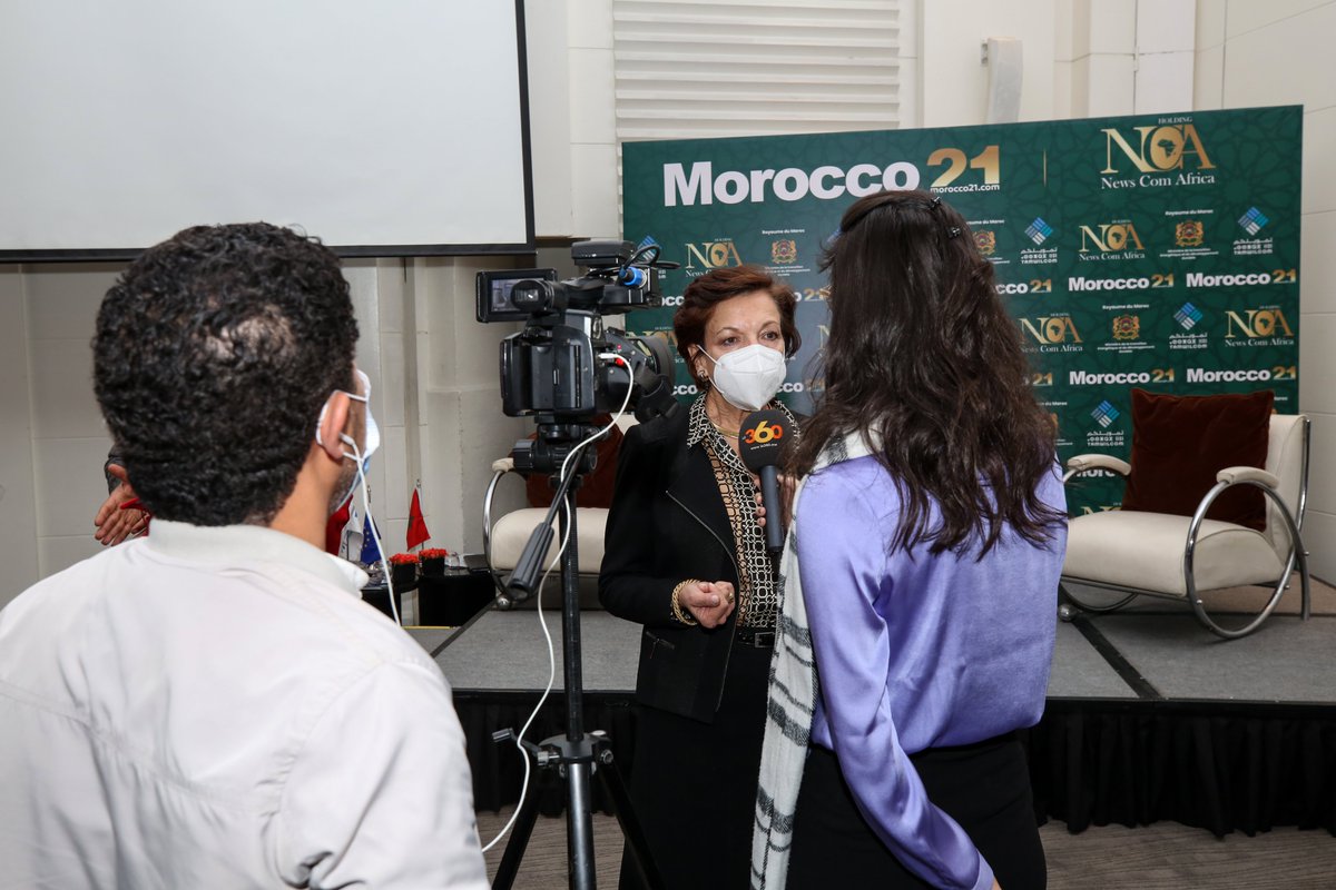 morocco21st's tweet photo. #RetourEnImage | La presse marocaine était au rendez-vous pour la conférence Morocco21 avec la Banque européenne d'investissement, autour du financement des PME

@EIB 

#Morocco21 #FlaviaPalanza #BEI #PME https://t.co/BYhrCL4NTI