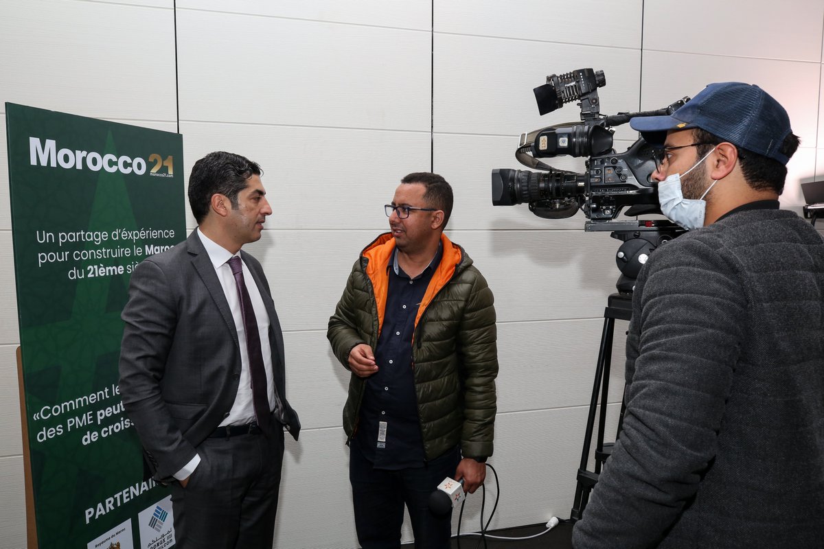 morocco21st's tweet photo. #RetourEnImage | La presse marocaine était au rendez-vous pour la conférence Morocco21 avec la Banque européenne d'investissement, autour du financement des PME

@EIB 

#Morocco21 #FlaviaPalanza #BEI #PME https://t.co/BYhrCL4NTI