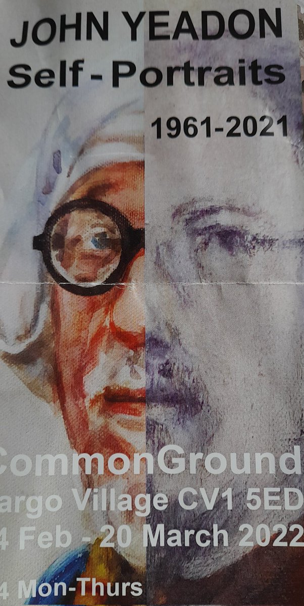 Check out self portraits by John Yeadon at Uncommon <a href="/FargoVillage/">FarGo Village</a> <a href="/Coventry2021/">Coventry UK City of Culture 2021</a>