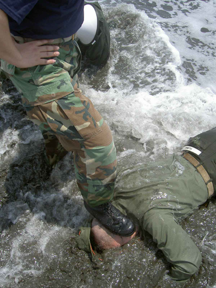 #見た人も何か無言で海をあげる 