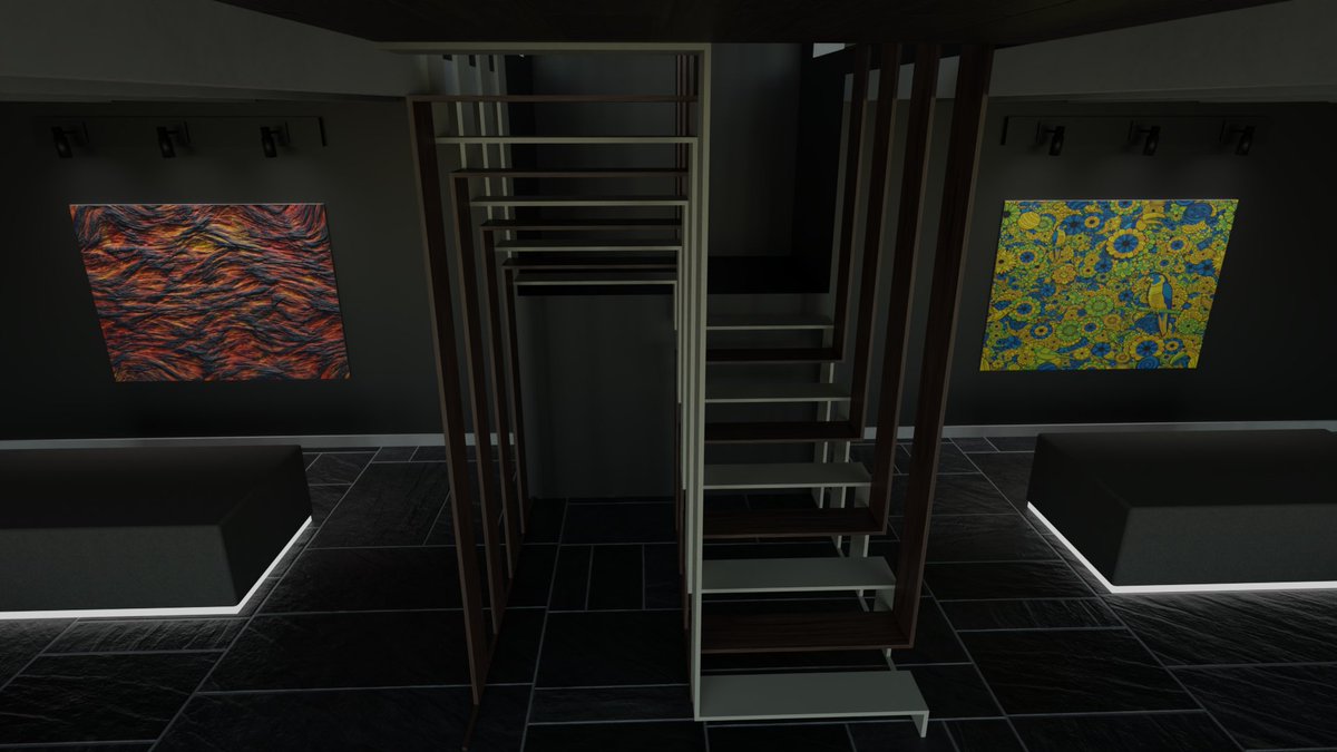 JackRumboll's tweet image. 3 Level Virtual Reality Gallery Low-poly 3D Model
cgtrader.com/3d-models/inte…
#art #VR #VirtualReality #gallery #galleryart #canvas #museum #VRChat_quest_world #blender #unity3d #Blender3d #architecture