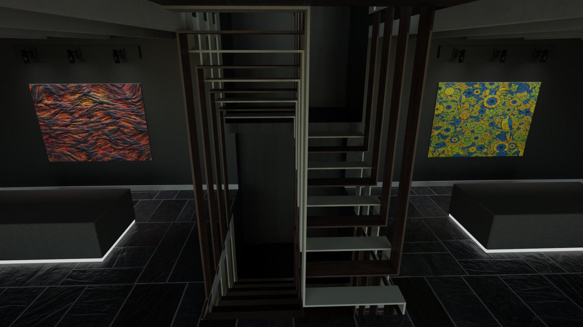 JackRumboll's tweet image. 3 Level Virtual Reality Gallery Low-poly 3D Model
cgtrader.com/3d-models/inte…
#art #VR #VirtualReality #gallery #galleryart #canvas #museum #VRChat_quest_world #blender #unity3d #Blender3d #architecture