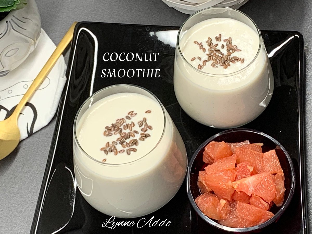 Lynneaddo's tweet photo. Welcome to a new week everyone. Hope you didn’t skip breakfast today.
Skipping breakfast means you deprive your body of essential nutrients which in the long-term can have harmful effect on you. #lynneaddo #coconutsmoothie #breakfast
Stay safe & healthy ❤️ https://t.co/ZPvgjVlZtl
