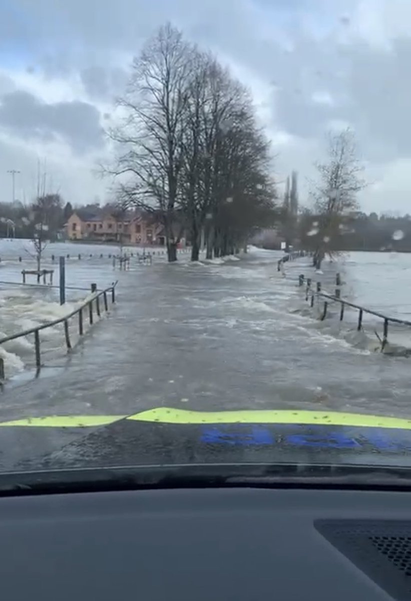 Haslam’s Lane at Darley Abbey and <a href="/DerbyRugbyClub/">DerbyRugbyClub</a> this morning.

#StormFranklin