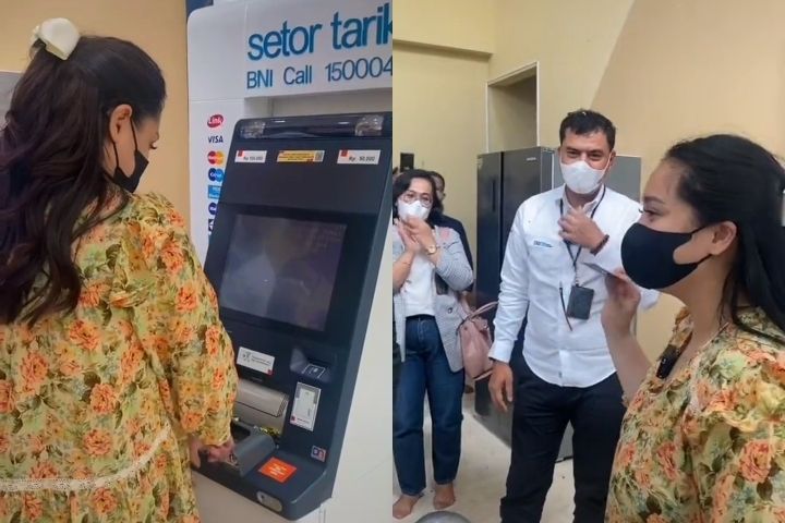 ChangeOrg_ID's tweet photo. Pusing nggak ada cash? Tinggal ngesot dikit ke garasi💸💸 Raffi Ahmad &amp; Nagita Slavina dapet kado ATM dari @BNI, tapi mereka tau gak yach duitnya dikemanain sama BNI?

@350indonesia ungkap 'hadiah' tak terduga dari BNI buat nasabahnya?😱👉🏽 https://t.co/EyrXZqLuMh

[sebuah utas] https://t.co/MrSTfPxGTo