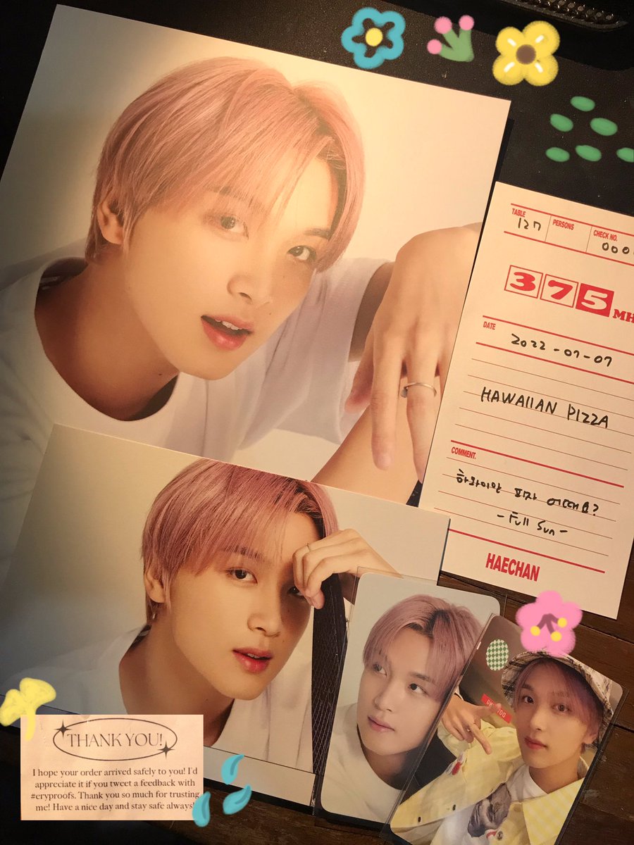 chichispod_'s tweet photo. Haechan is home! tysm 🤍 @yongicart #eryproofs https://t.co/4IAASHRvNi