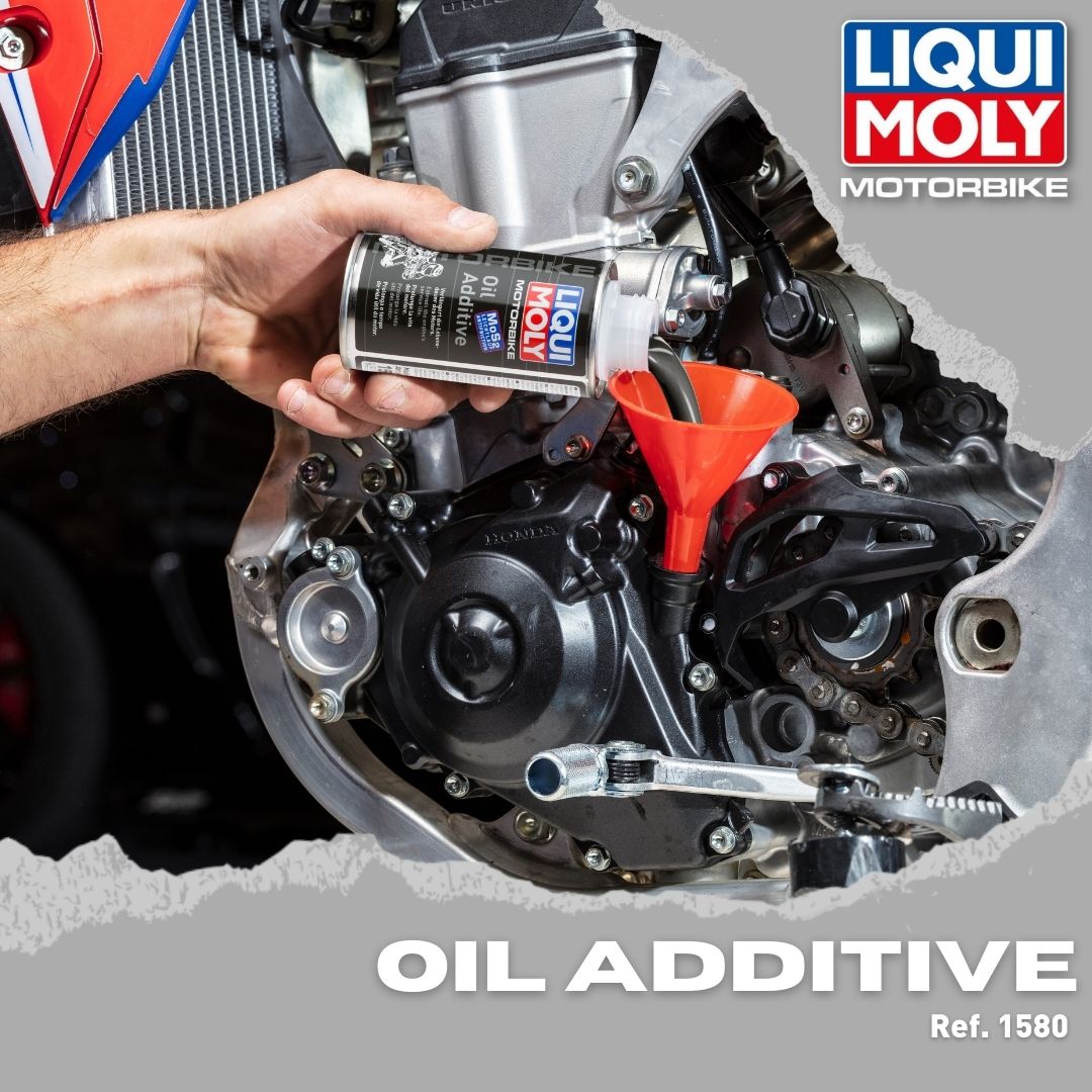 liquimolyES's tweet image. 🏍️ ¡Prepárate para la nueva temporada de moto con LIQUI MOLY! Nuestro clásico aditivo para aceite de moto se adapta a todos los motores de 2 y 4 tiempos. 
👉 Protege y reduce el desgaste del motor hasta un 50%.

#liquimolyiberia #motorbike #oiladditive #LMmotorbike