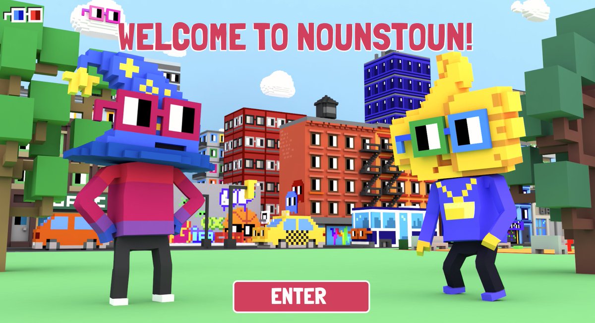 3dnouns's tweet photo. This is what we are working on: building the nouniverse! Any ideas about what should happen in Nounstoun? Be ready for some Easter eggs https://t.co/5Pk5iF3PWf