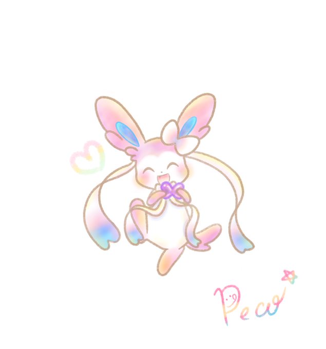 ニンフィアのtwitterイラスト検索結果