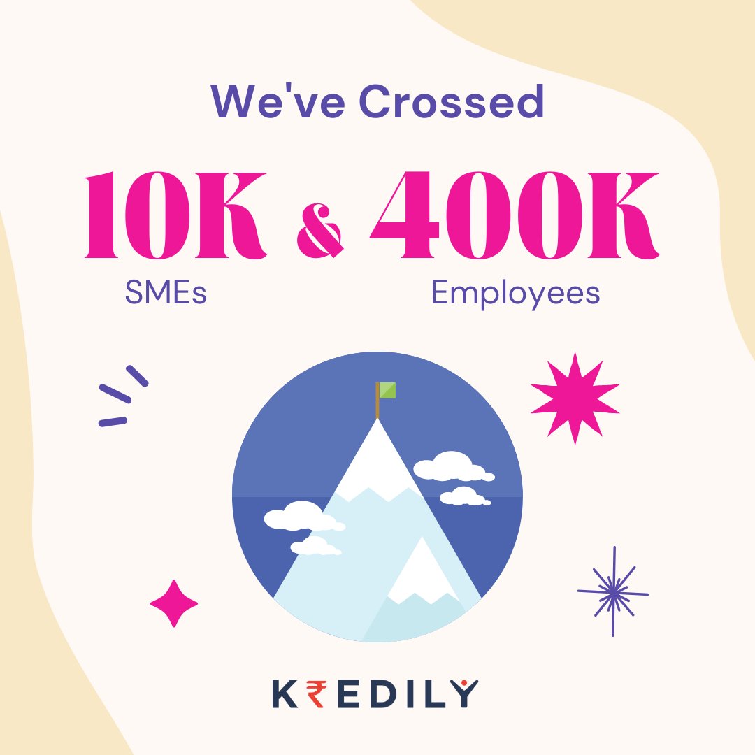 kredily's tweet photo. We are glad to share a significant milestone we've achieved.

Let's keep this momentum going!
#Grateful https://t.co/h15792CKBA