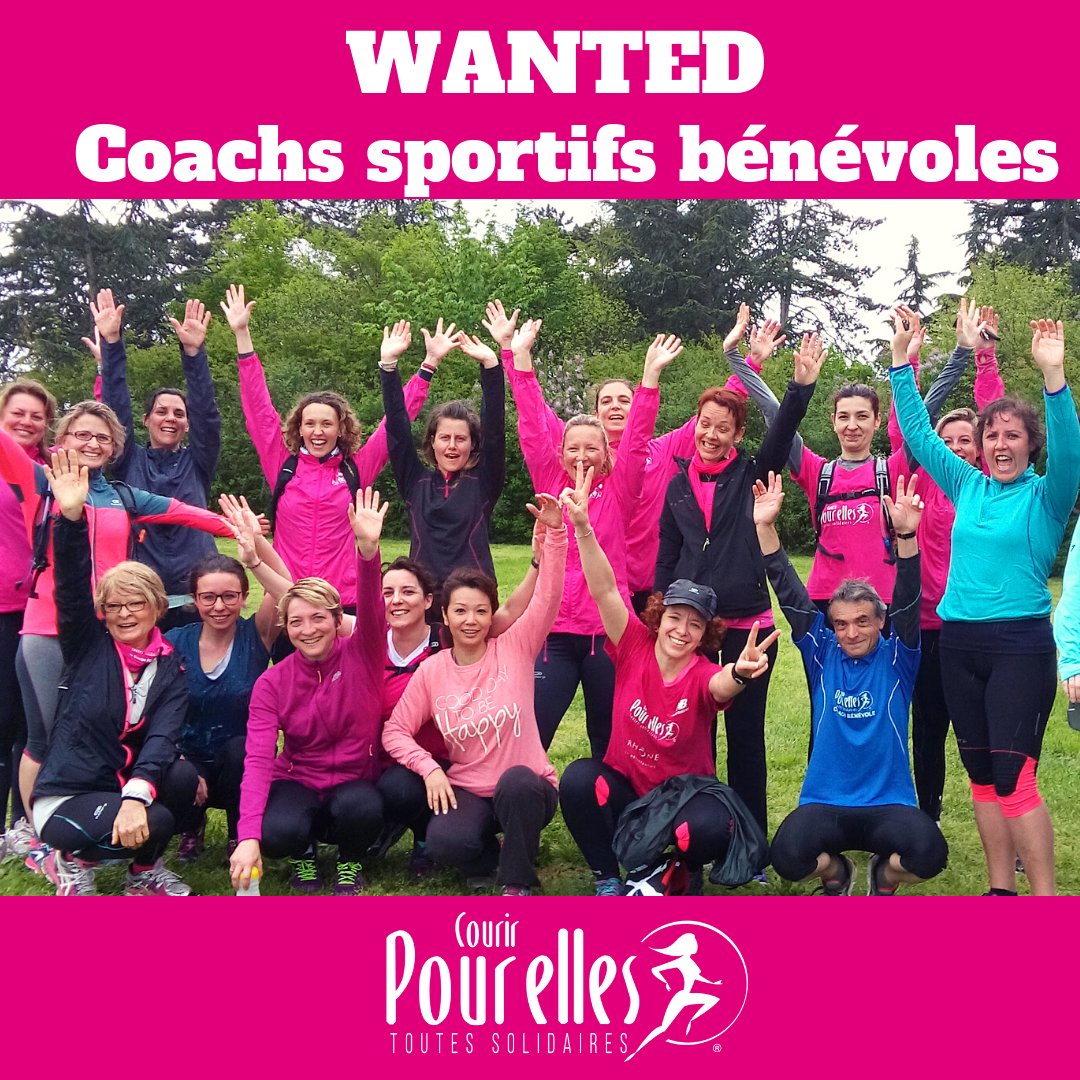 📢[WANTED : coachs sportifs]📢
Pour vous permettre de préparer cette grande journée du 22 mai 2022, nous recrutons des coachs bénévoles, spécialisés dans la course 🏃‍♀️ 🏃‍♂️

Notre offre disponible ici : courirpourelles.com/devenezbenevol… 👈
