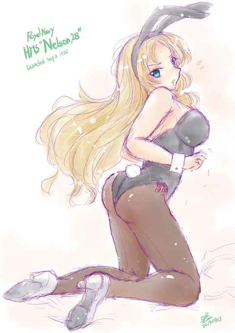 今日のワンドロ・アンコール
山風 Z3 ネルソン 
あ、山風進水日なんか・・・
#艦これ 
#山風進水日 