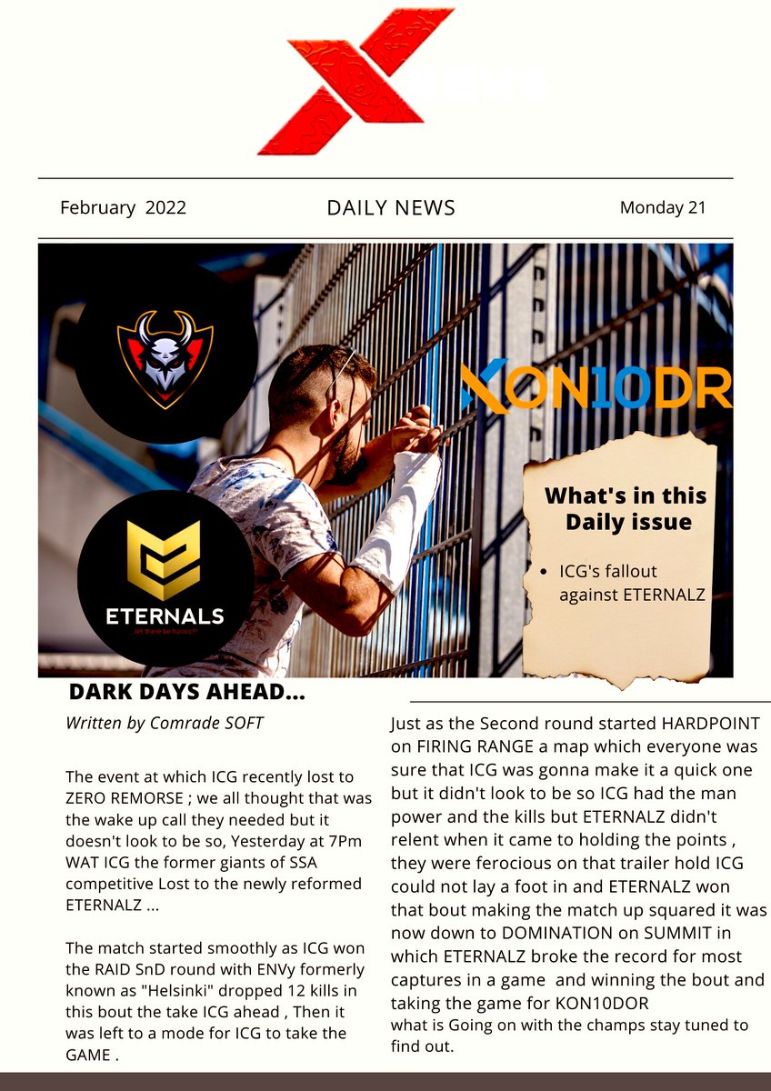 The weekday specials⚡️ <a href="/1ncognitogaming/">INCOGNITO</a> <a href="/kon10dr/">Kon10dr</a> <a href="/CODMAFRICA/">Call of Duty: Mobile Africa</a>