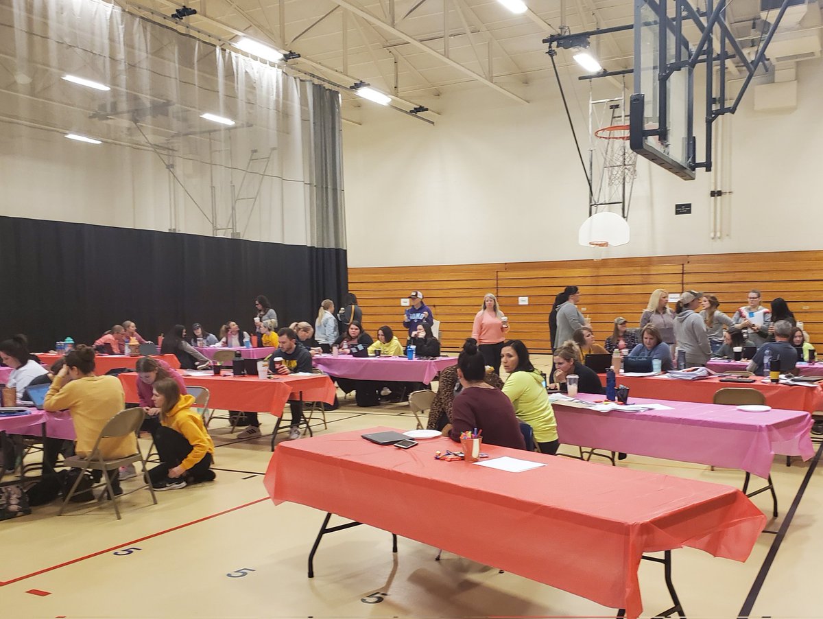 SULLELEM's tweet photo. SES teachers planning and getting excited about our upcoming Family Fun Carnival to be held on March 24th! Watch for more information to come. #connectandcommit #BetterTogether #havingfunatschool https://t.co/eLIi4byujG