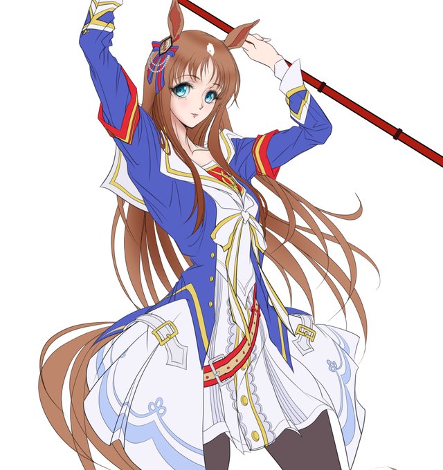 グラスちゃんの勝負服はそこまで複雑なデザインじゃない方だけど丁寧に描いてたら思いの外時間かかっちゃった😓(まだ下塗り段階) 同時進行で次はサイレンススズカ描きます。
 #ウマ娘 