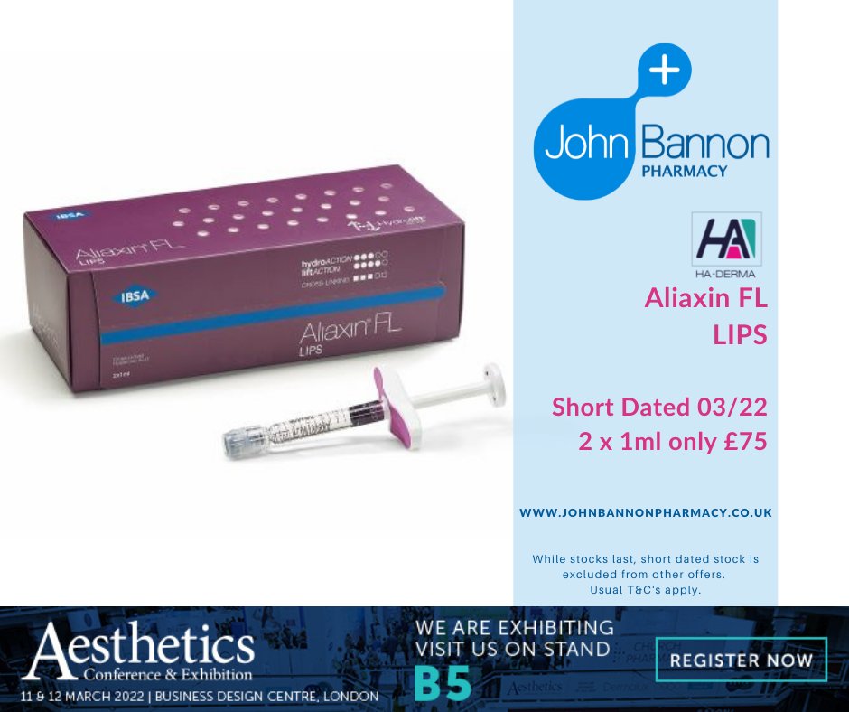 Aliaxin FL Lips is a filler to increase the volume of the lips. #aliaxin #aesthetics #lips #johnbannon #dermalfiller