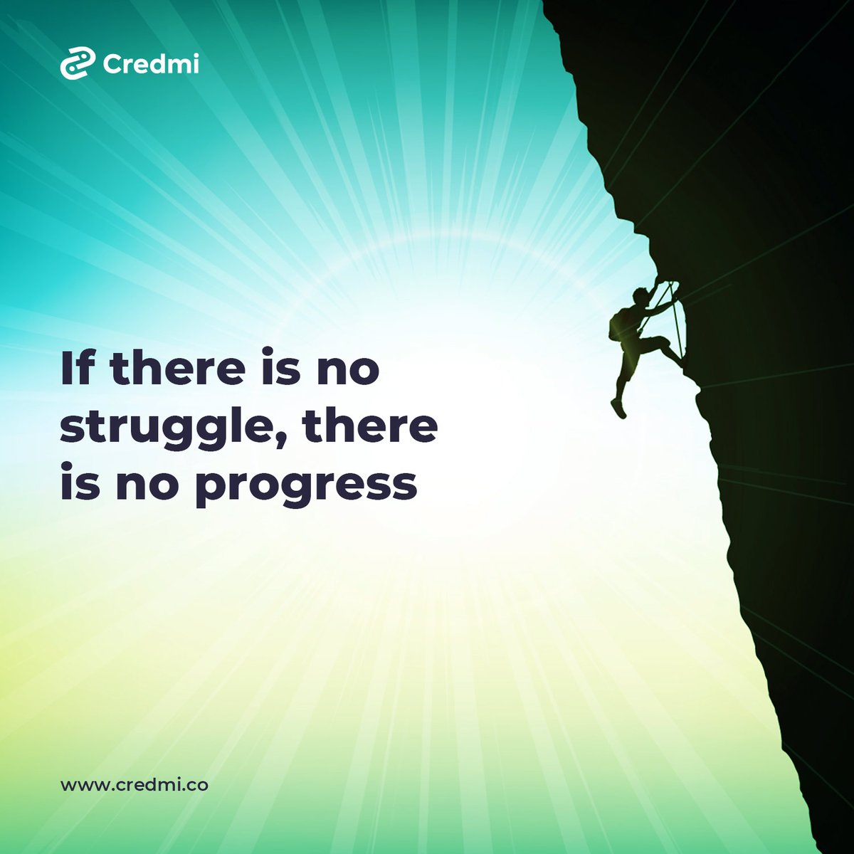 credmidotco's tweet photo. Keep grinding, make decisions, take action, and get actively involved.
Have an amazing week Credmians.
#Credmi https://t.co/xCcA2g4pjP