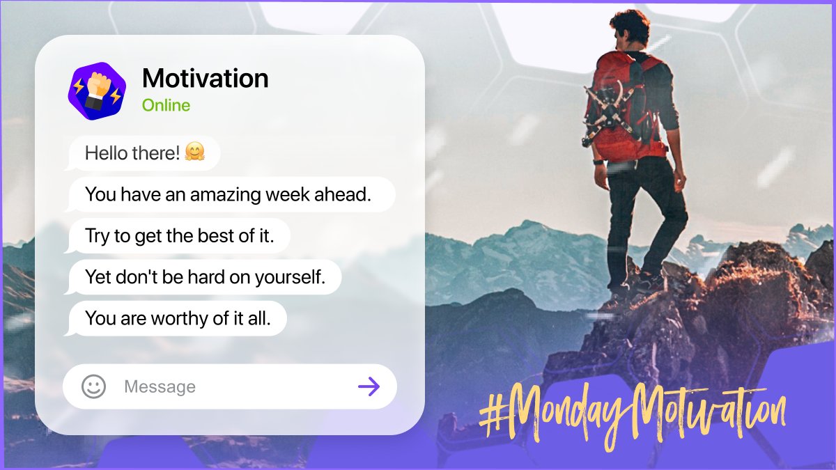 A friendly reminder that you have all it takes to embark on another inspiring week 🥰

#MondayMotivation #productivity #goodvibes #motivation #collabio