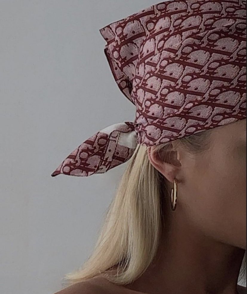 pink monogram dior