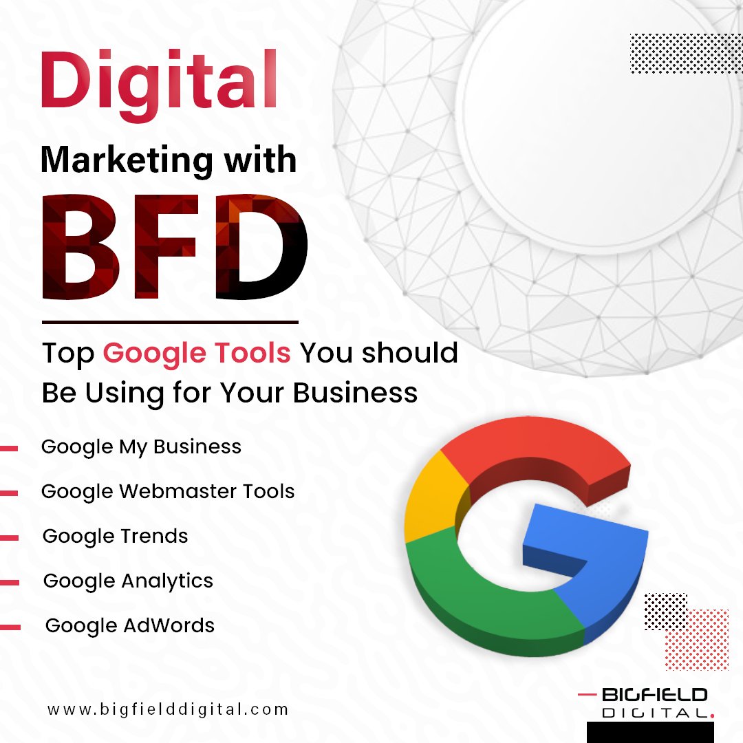 BigFieldDigital's tweet photo. Do you know Google is more than just a search engine? Here are other tools that you can maximize to run an effective online business.
#bigfielddigital https://t.co/ZUV3nI5CQB