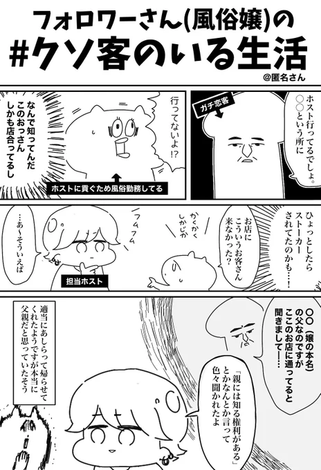 フォロワーさんの体験談
#クソ客のいる生活 