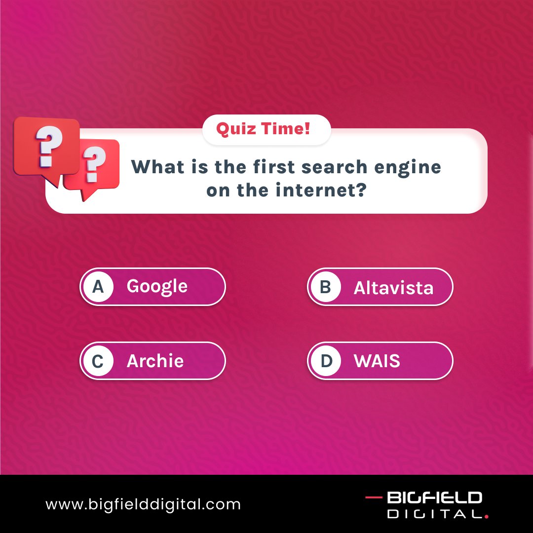 BigFieldDigital's tweet photo. Let's know your answer in the comment section.
#bigfielddigital https://t.co/Q0H5EkBCs6