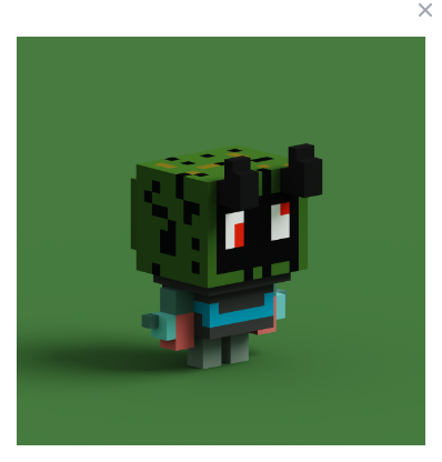 richardT3o's tweet photo. Finally got my @Robo__Studio Looks like Watermelon or some caterpillar hmmm 🧐

#robofeb22 https://t.co/4ytxP5uEQD