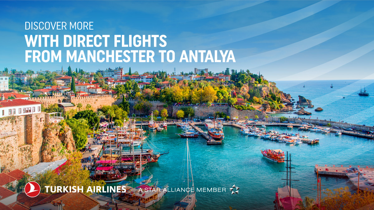 Manchester Airport (@manairport) on Twitter photo Daily flights to Antalya and Dalaman with <a href="/TurkishAirlines/">Turkish Airlines</a> launch in April and to celebrate, you’ve got the chance to #win a pair of return flight tickets to either destination! 🇹🇷
>> To enter, just LIKE ❤️ and RETWEET 🔃 this post ✈️
*T&Cs apply. Ends midnight on 23.02.22 Daily flights to Antalya and Dalaman with <a href="/TurkishAirlines/">Turkish Airlines</a> launch in April and to celebrate, you’ve got the chance to #win a pair of return flight tickets to either destination! 🇹🇷
>> To enter, just LIKE ❤️ and RETWEET 🔃 this post ✈️
*T&Cs apply. Ends midnight on 23.02.22