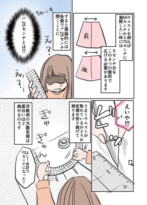 スカート制作の裏側 2/3

#漫画が読めるハッシュタグ
#エッセイ漫画 #コミックエッセイ 
