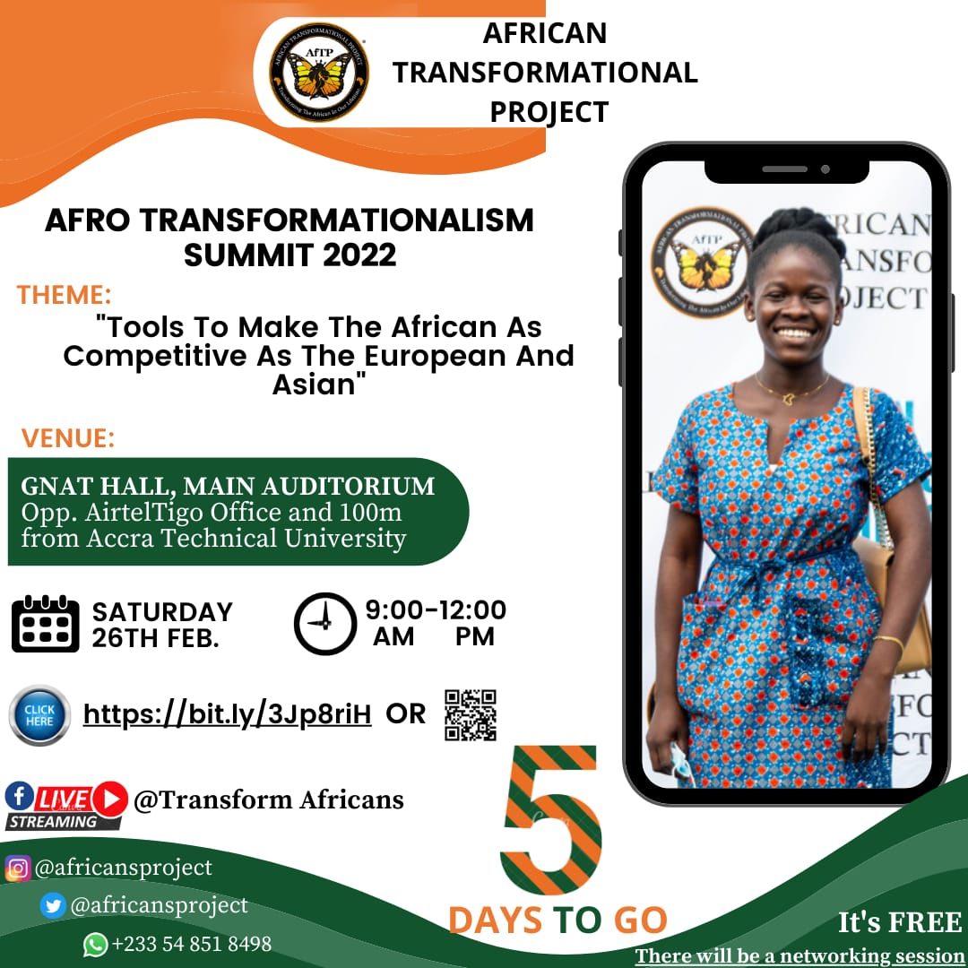 AfricansProject's tweet photo. Opportunity they say comes, but once!!! Take this free opportunity to   make an impact on your life

#africantransformationalproject
#afrotransformationalism https://t.co/vBEvGguouZ
